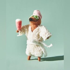 RARE ANTHROPOLOGIE NWT Pampered Pet Ornament